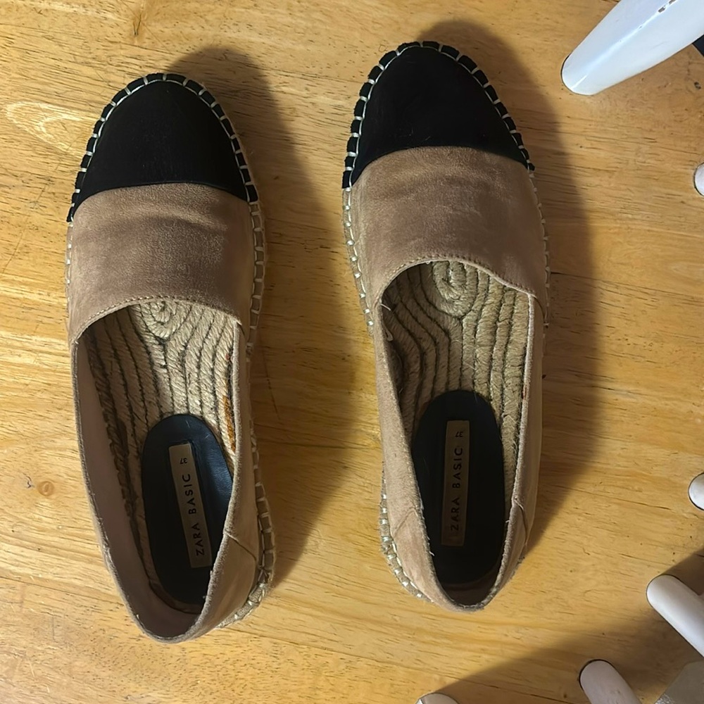 Zara flat shoes